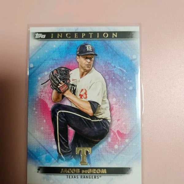 [BUNJANG] Jacob deGrom 2024 Topps Inception Texas Rangers Baseball Card / 텍사스)제이콥 디그롬 2024 탑스 Inception