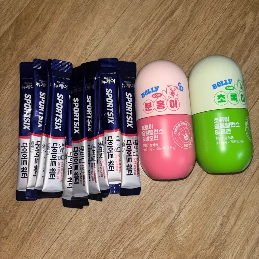 [BUNJANG] GNR Slim Balance Green & Pink Tablets & Newcare Diet Water / Gnr 초록이 분홍이 & 뉴케어 다이어트 워터