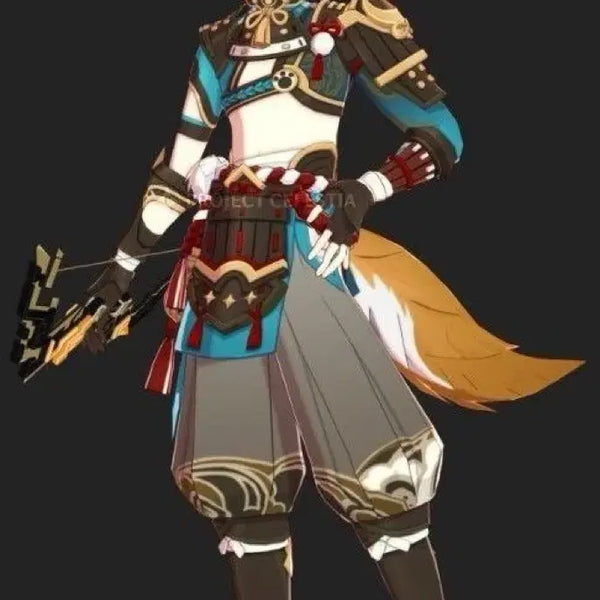 [BUNJANG] Genshin Impact Gorou Cosplay Full Set / 급처) 원신 고로 코스프레 풀세트