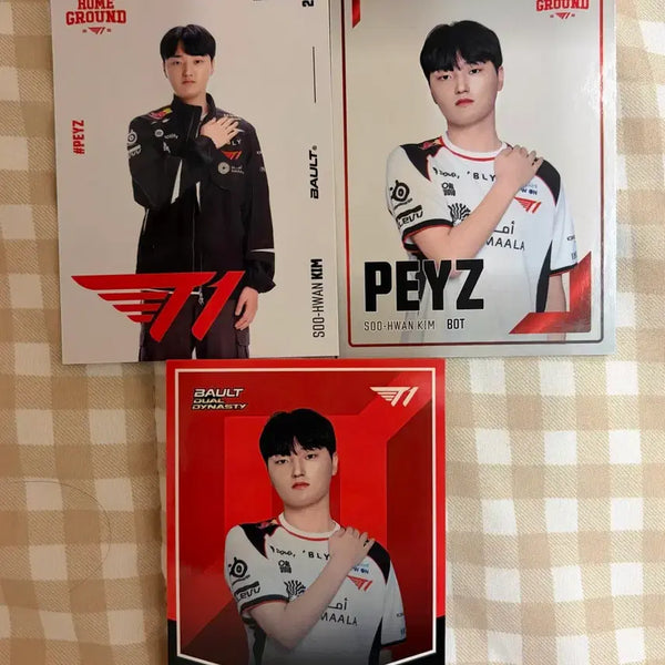 [BUNJANG] T1 Bault Phase Photocard Set / 티원 T1 Bault 페이즈 포카 세트