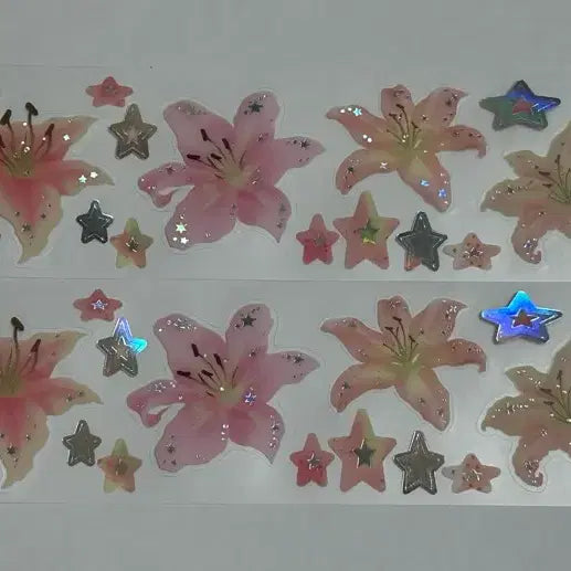 [BUNJANG] Stickers The Lily Kiss Cut Sticker Pack / [마테띵] 스티커스 더 릴리 키스컷