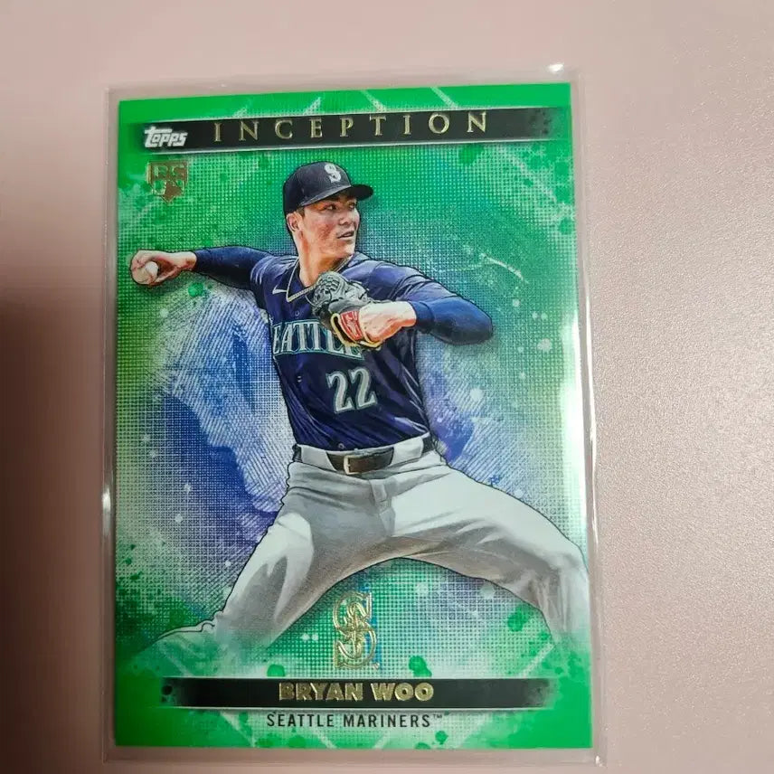 [BUNJANG] Bryant Woo 2024 Topps Inception Rookie Card / 시애틀)브라이언 우 2024 탑스 Inception 루키