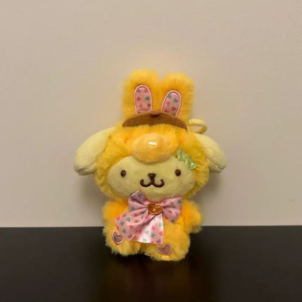 [BUNJANG] Sanrio Spring Rabbit Pompompurin Keyring / 산리오 스프링래빗 폼폼푸린 키링