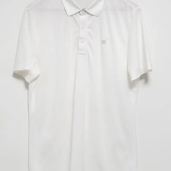 [BUNJANG] Henry Cotton Golf Short Sleeve Polo Shirt White Size 100 / 헨리코튼 골프 반팔 카라티 화이트 100사이즈