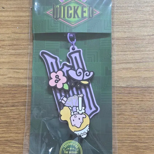 [BUNJANG] Wicked Silicone Keychain (Glinda) / 위키드 실리콘 키링 (글린다)