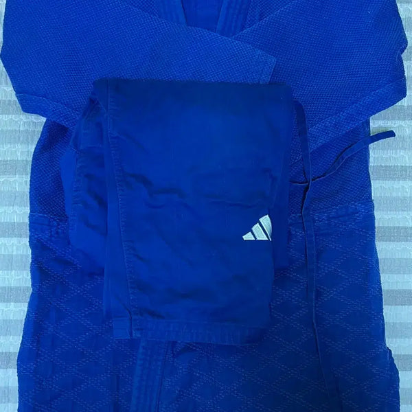 [BUNJANG] Adidas Champion 3 Blue Judo Uniform 175 / 아디다스 챔피언3 청색 유도복 175