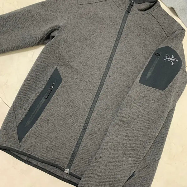 [BUNJANG] Arc'teryx Fleece Zip-Up Jacket - Gray / (희귀매물) 아크테릭스 후리스 집업 자켓 그레이
