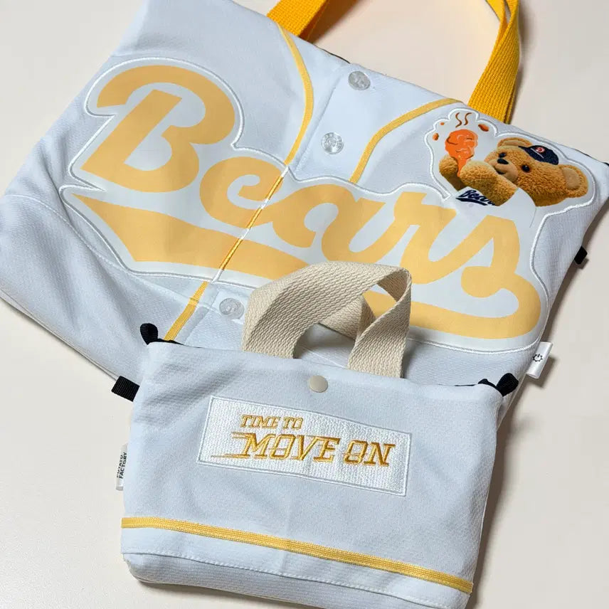 [BUNJANG] Doosan Bears Snuggle Uniform Reform Bag Set / 두산베어스 스너글 유니폼 리폼 가방세트