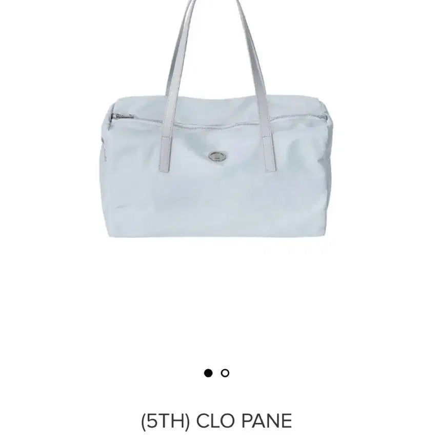 [BUNJANG] Minuit Mint Chlo Fanne Bag (Mist Blue) / [새상품] 미닛뮤트 클로 파네 (미스트 블루)