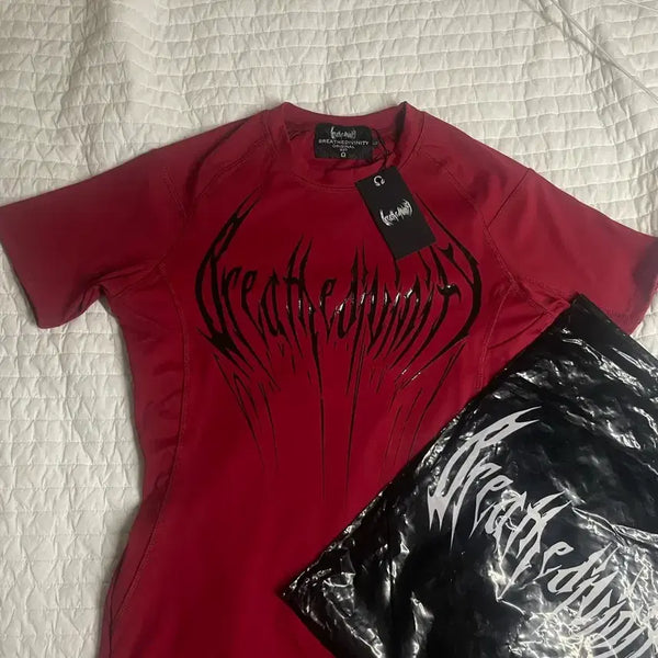[BUNJANG] Breathe Divinity Venom Compression L Size Red / { 새상품 } L 사이즈 breathedivinity 브리드디비니티 베놈 컴프레션 레드