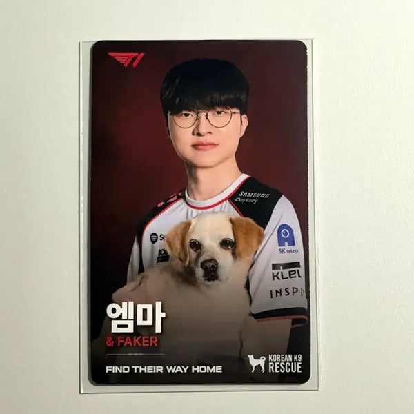 [BUNJANG] T1 Faker KK9R Photocard / T1 티원 KK9R 페이커 포카 양도