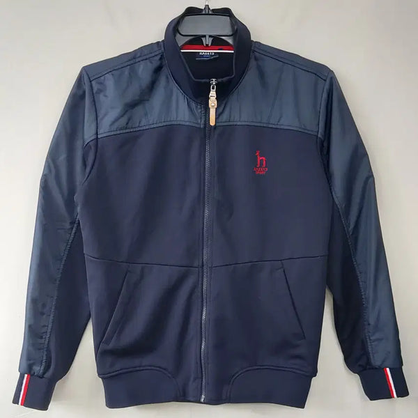 [BUNJANG] Hazzys Sport Men's Training Zip-Up Jacket Dark Navy/Charcoal / 헤지스 스포츠 105 트레이닝 집업 자켓. NV. A.