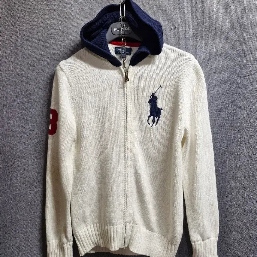 [BUNJANG] Ralph Lauren Polo Big Pony Full Zip Hoodie / 랄프롤렌 폴로 빅포니 후드집업 XS