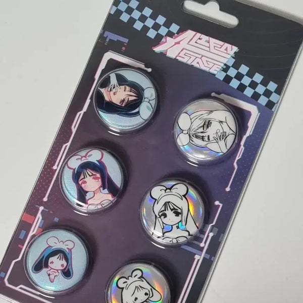 [BUNJANG] Alien Stage Barniste Sua Badge Set / [미사용] 에일리언 스테이지 바니스테 수아 뱃지 세트