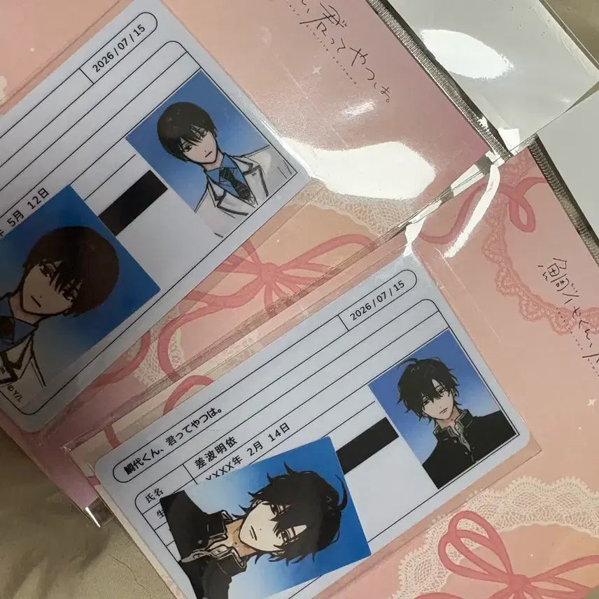 [BUNJANG] Tashiro And You Mei & Tashiro Character ID Photos Bundle Set / 타시로 너란녀석은 (메이,타시로) 증사굿즈 2개 일괄팔아요