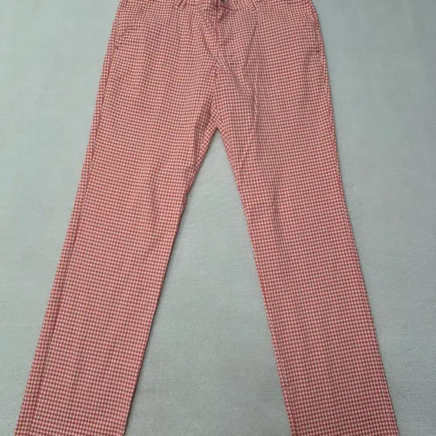 [BUNJANG] and per se Golf Check Trousers Pink Waist 32 / and per se 골프 체크 바지 핑크 허리32