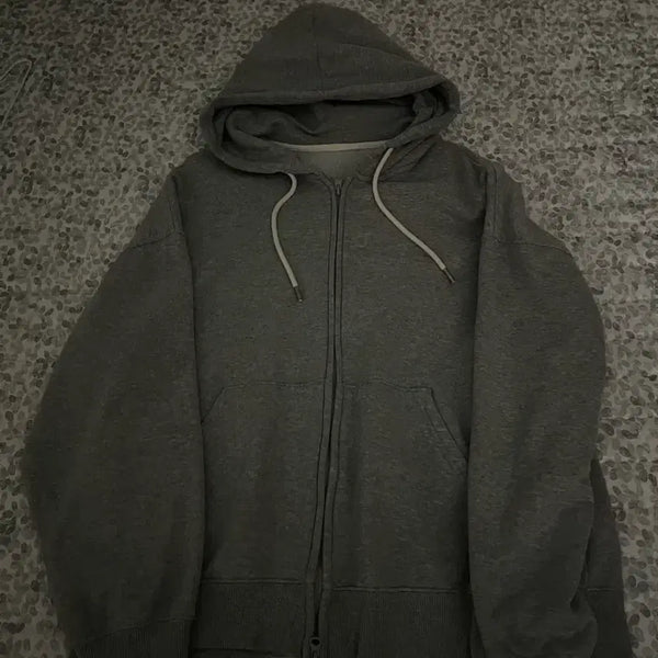 [BUNJANG] SPAO Grey Hoodie Zip-Up / 스파오 후드집업
