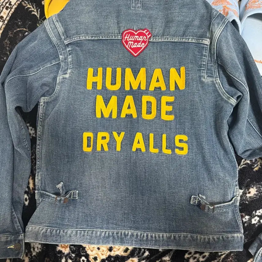[BUNJANG] Human Made Dry Alls Denim Jacket XL / 휴먼메이드 데님 자켓 HUMAN MADE DRY ALLS XL 극미중고