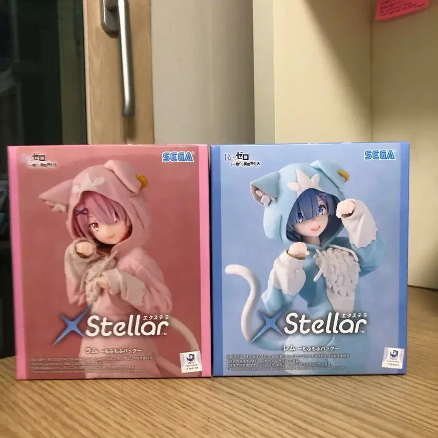 [BUNJANG] Re:Zero x Stellar Rem & Ram Figure Set (Sealed) / 미개봉) 리제로 X Stellar 렘&람 피규어 세트