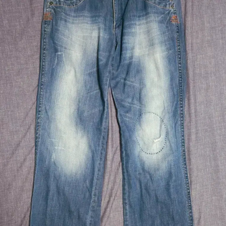 [BUNJANG] Vintage Helly Hansen Washed Denim Pants 32 / 빈티지 헬리한센 워싱 데님팬츠 32