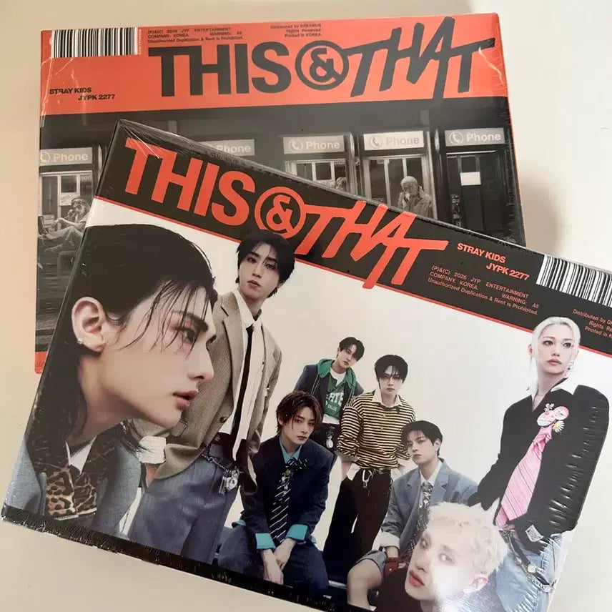 [BUNJANG] Stray Kids This & That Album Set (Sealed) / 스키즈 this & that 미개봉 앨범 양도