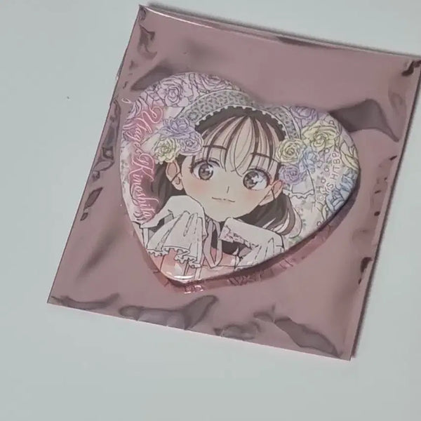 [BUNJANG] Tamonty Heart Can Badge Utage / 타몬군 지금 어느쪽, 하트 캔뱃지 우타게