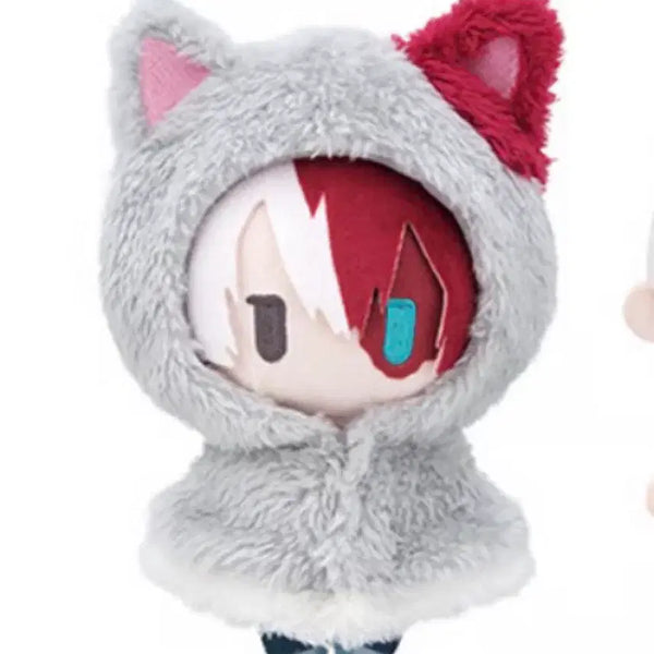 [BUNJANG] My Hero Academia Todoroki Cat Hood Cape Plush / 나의 히어로 아카데미아 토도로키 고양이 후드 케이프 누이