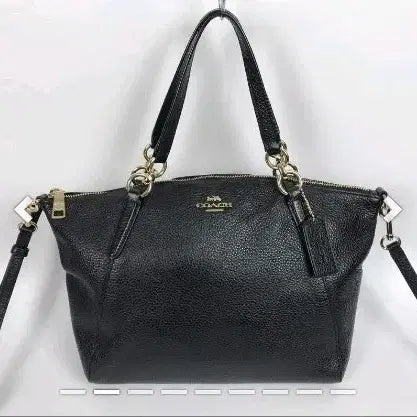 [BUNJANG] Coach Pebble Leather Kelsey Satchel Bag / 코치 COACH 페블 레더 켈시 사첼백 가죽 토트백 숄더백 크로스백 핸드백 가방