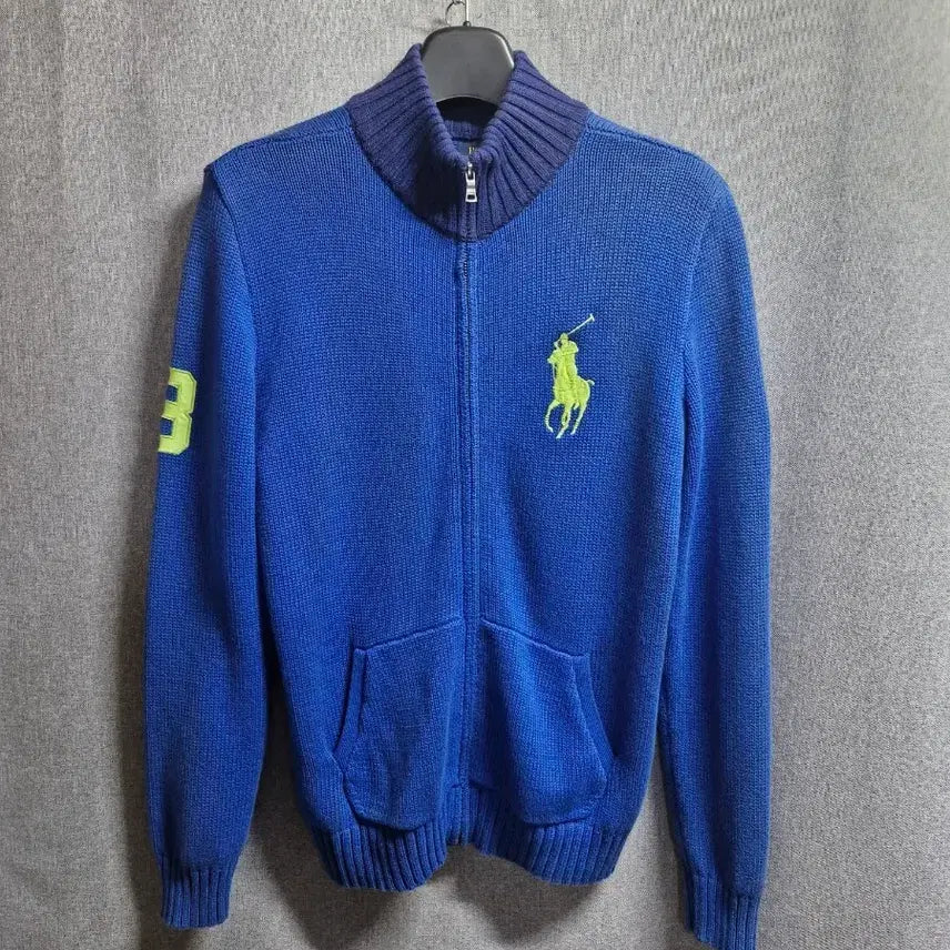 [BUNJANG] Polo Ralph Lauren Big Pony Knit Zip-Up Jacket / 랄프롤렌 폴로 빅포니 집업 M