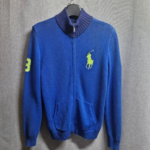 [BUNJANG] Polo Ralph Lauren Big Pony Knit Zip-Up Jacket / 랄프롤렌 폴로 빅포니 집업 M