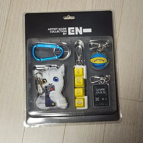 [BUNJANG] Artist-Made Evan Keyring Set Yellow Version Heeseung / 아티메 에반 키링 세트 옐로우 버전 아티스트 메이드 희승