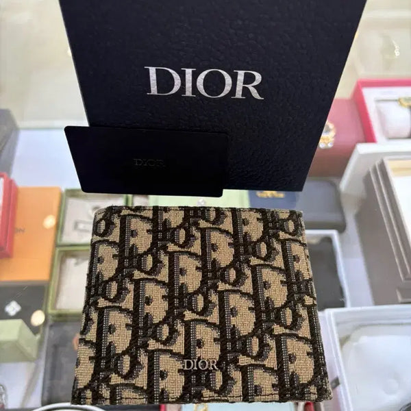 [BUNJANG] Dior Dior Oblique Bifold Wallet / [정품] 디올 오블리크 반지갑