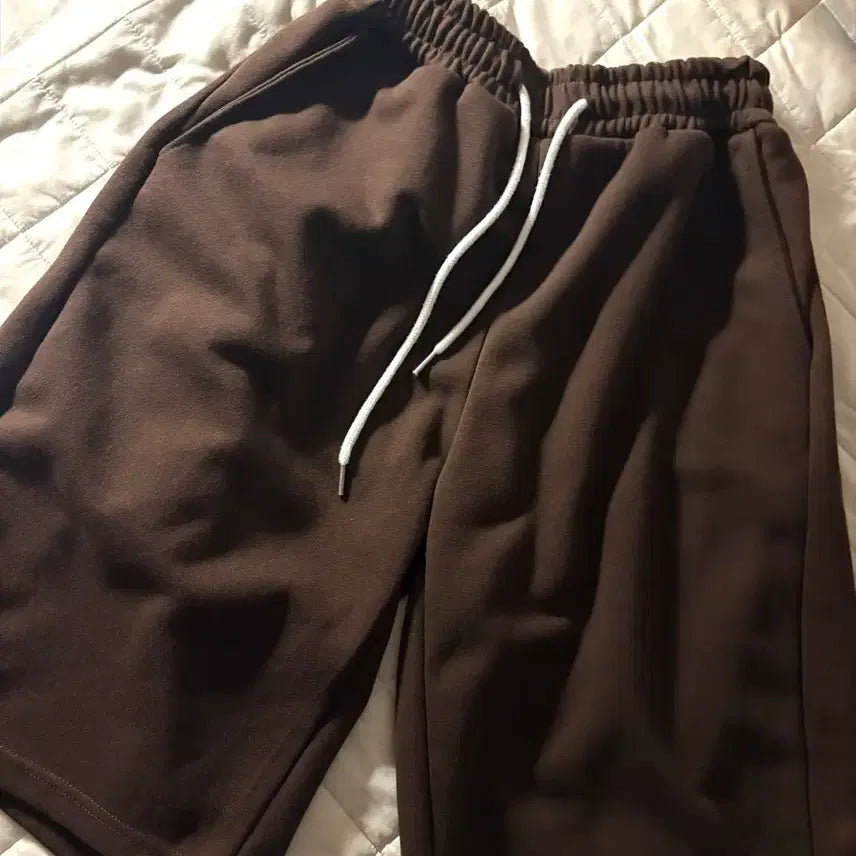 [BUNJANG] Brown Bermuda Shorts / 브라운 버뮤다 팬츠