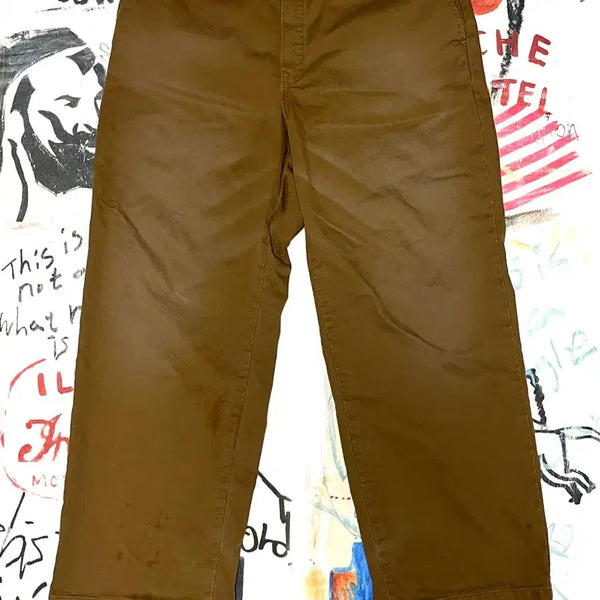 [BUNJANG] ROWCOS No. 7 Chino Pants / 뤡코즈 7번가 치노 탄