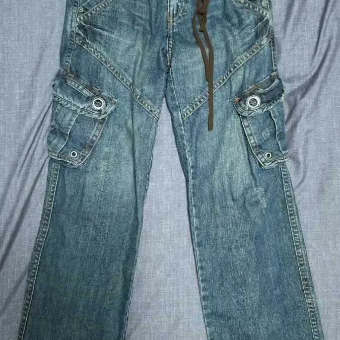 [BUNJANG] Vintage DOHC Cargo Denim Pants 31 / 빈티지 DOHC 카고 데님 팬츠 31