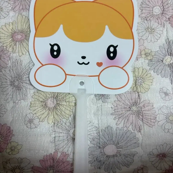 [BUNJANG] IVE Minive Pop-up Lucky Draw Liz Cheese Fan / 아이브 미니브 팝업 특전 치즈 부채 리즈