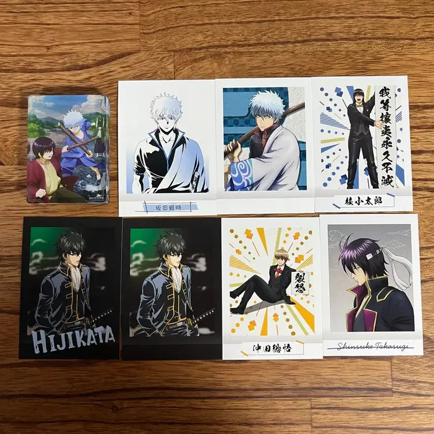 [BUNJANG] Gintama Pasha Acrylic Block Bundle Set / 은혼 파샤 아크릴 블럭 일괄