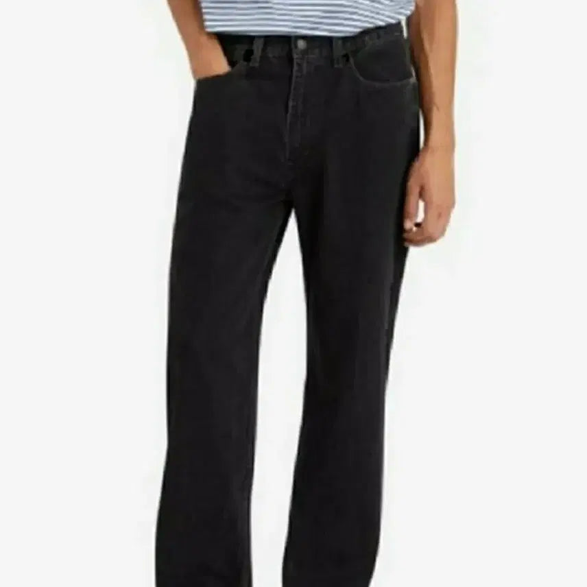 [BUNJANG] Levi's 565 Loose Straight Jeans Black / [새상품] 리바이스 565 루즈 스트레이트 진 블랙 (36*32)