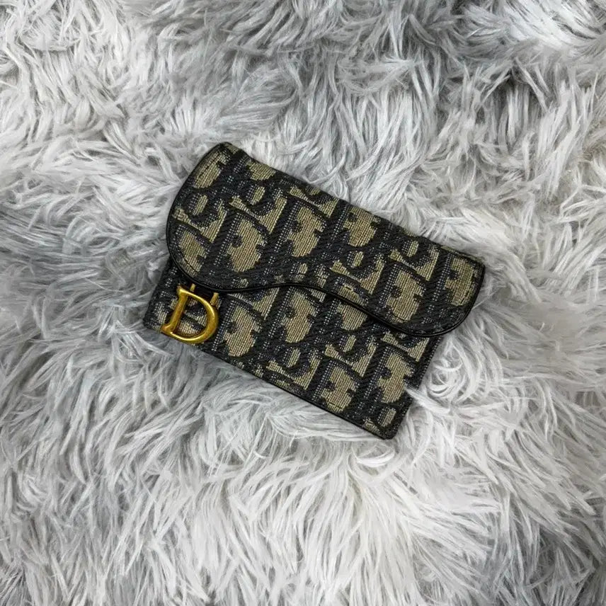[BUNJANG] Dior Oblique Saddle Wallet / (정품)디올 오블리크 새들 지갑