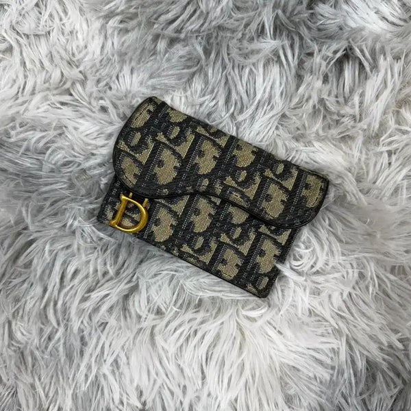 [BUNJANG] Dior Oblique Saddle Wallet / (정품)디올 오블리크 새들 지갑