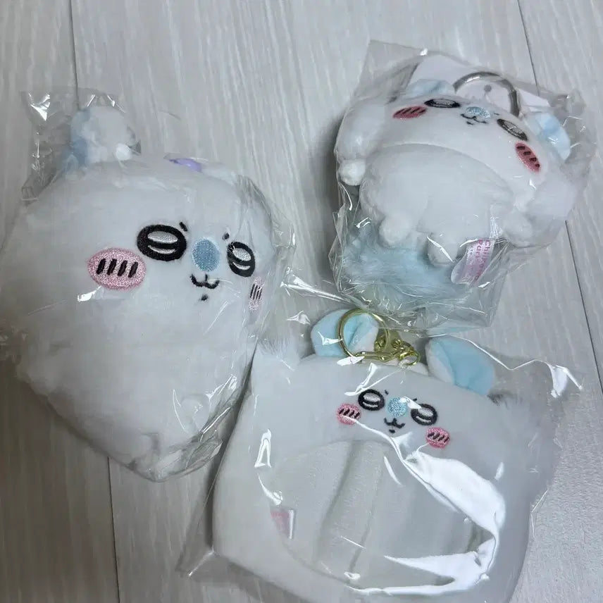 [BUNJANG] Cheekawa Park Momonga Mascot Keychain Bundle Set / 치이카와파크 모몽가 마스코트 탈키링 일괄