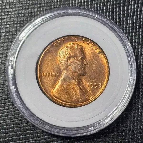 [BUNJANG] United States Lincoln Wheat Cent Penny Coin, Uncirculated, 1953 / 미국 주화 미사용 링컨 1센트 동전, Wheat Penny, 1953.