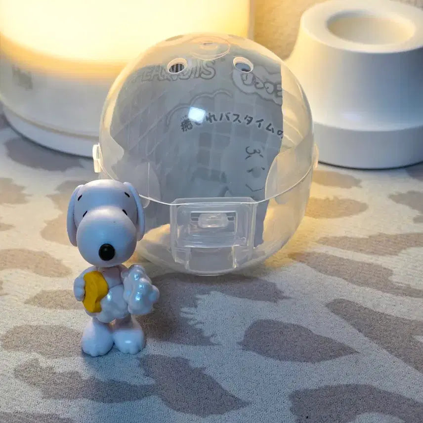 [BUNJANG] Snoopy Bubble Shower Gacha Accessory / 스누피 버블 샤워 가챠 소품