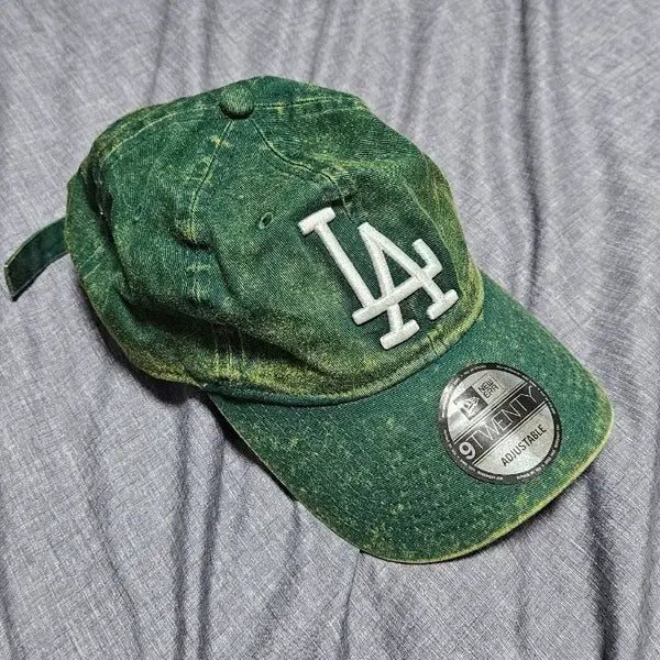 [BUNJANG] New Era Acid Wash Ball Cap Green / 뉴에라 에시드 워시 볼캡 그린