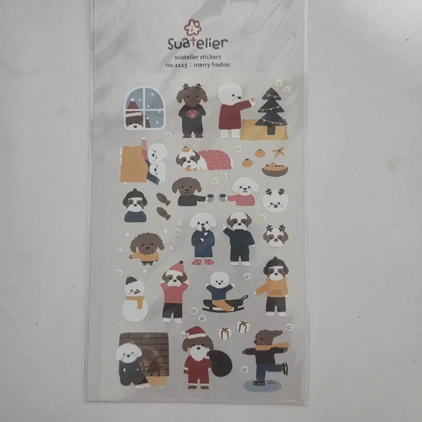 [BUNJANG] Winter GanaDi Diary Deco Sticker Set / 다이어리 다꾸 겨울 가나디 스티커