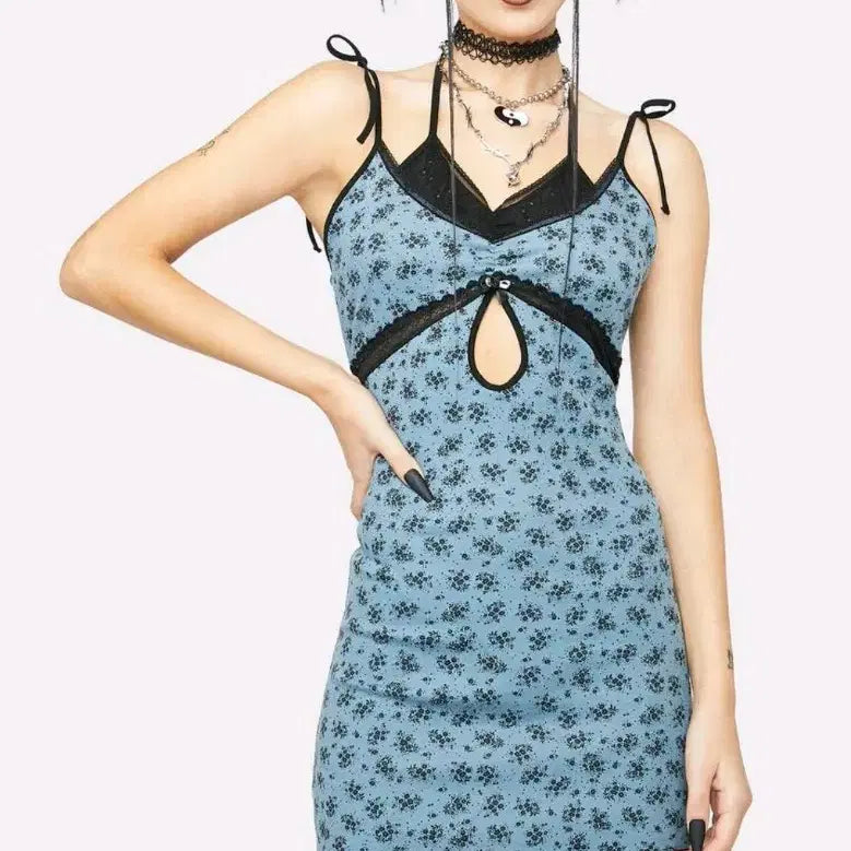 [BUNJANG] Weganyoung Pattern Mini Dress / wegangyoung 원피스