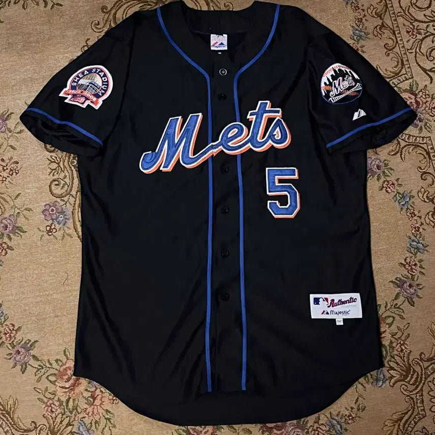 [BUNJANG] New York Mets David Wright #5 Majestic Authentic Jersey / 뉴욕메츠 #5 데이빗 라이트 져지