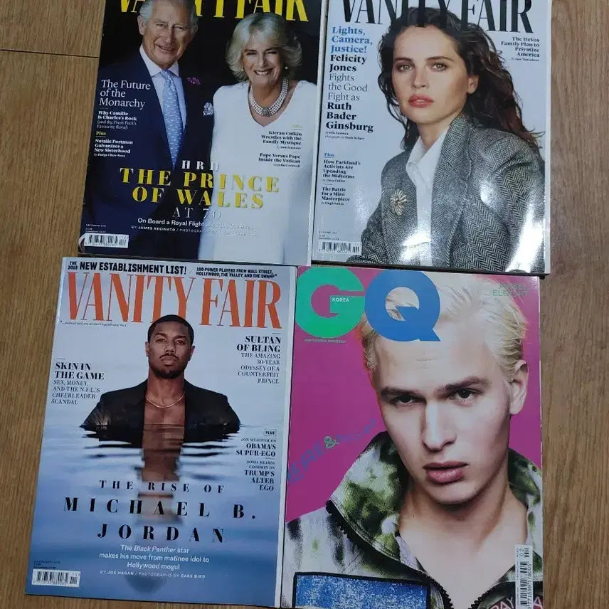 [BUNJANG] Vanity Fair November 2019 Issue & GQ Korea January 2020 Issue / 바니티 페어 2019년 11월호 / GQ KOREA 2020년 1월호