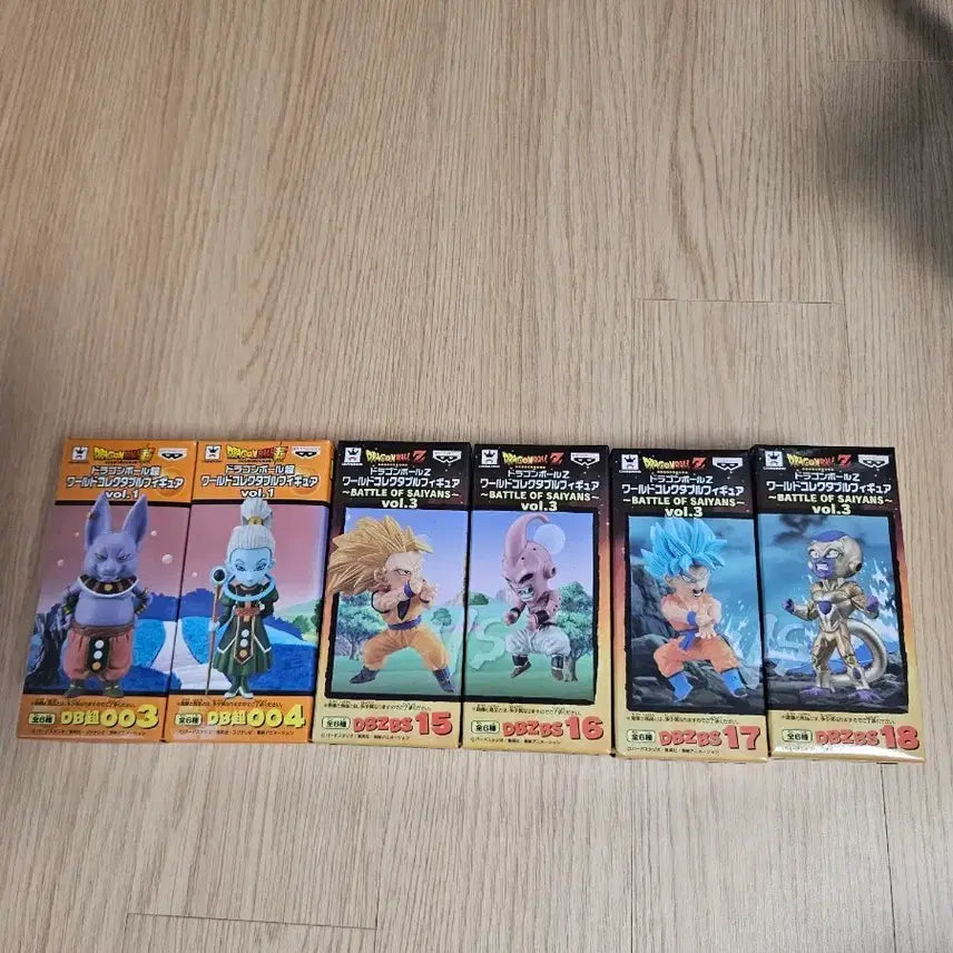 [BUNJANG] Dragon Ball World Collectable Figure Set (6 Types) / 드래곤볼 월콜 6종