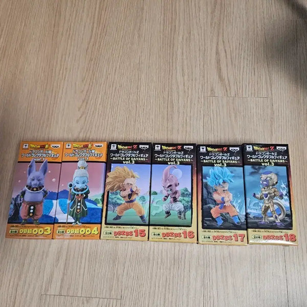 [BUNJANG] Dragon Ball World Collectable Figure Set (6 Types) / 드래곤볼 월콜 6종